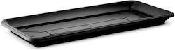 Atmosphera Athens Pot Plate Planter Plastic Bla...