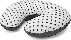 Babyllama Nursing Pillow Dots Deluxe Black 60cm