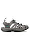 Keen Whisper Women's Flat Sandals Sporty In Gray Colour