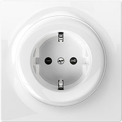 Fibaro Walli N socket-outlet Type F Μονή Πρίζα Ρεύματος