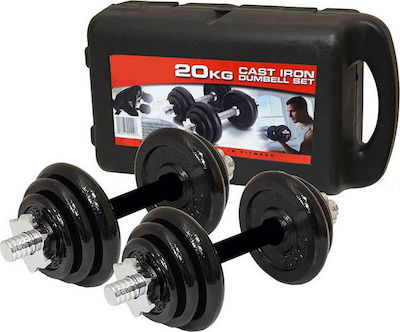 Dumbbell Set 2x10kg In Case