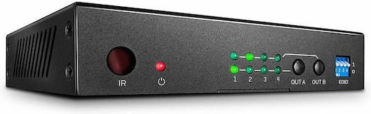 Lindy KVM Switch 4x2 HDMI 2.0 18G Matrix