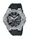 Casio G-Shock G-Steel Analog/Digital Men's Watch 50mm Chronograph Battery with Black Rubber Strap