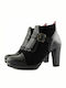 1011 PATRICIA MILLER Damenstiefel BLACK