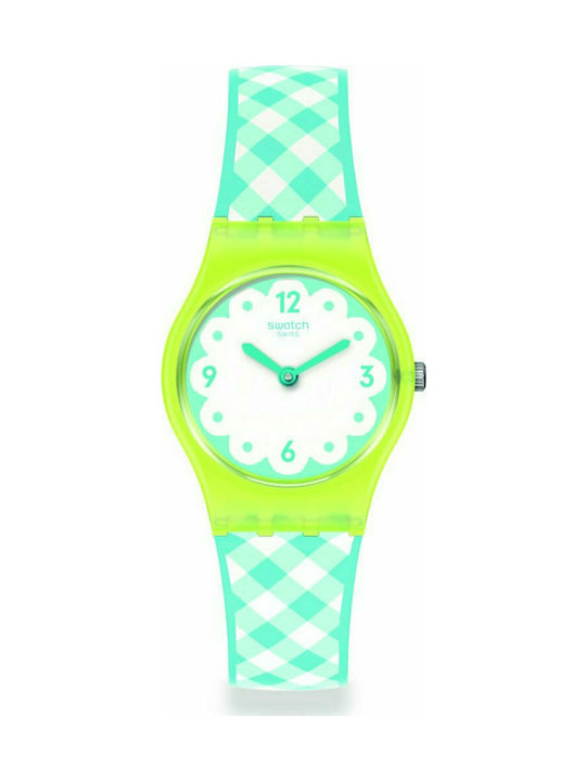 Swatch Picmika Uhr mit Kautschukarmband