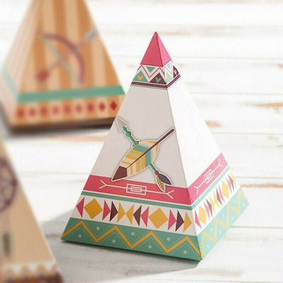 Bombonieră de Botez cu Ornament Σκηνή Boho 20buc