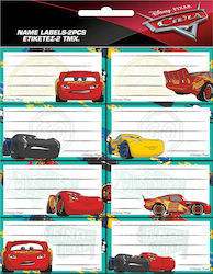 Gim Етикети Тетрадки Cars 16бр