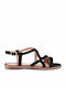 S.Oliver Damen Flache Sandalen in Schwarz Farbe 5-28108-24-001