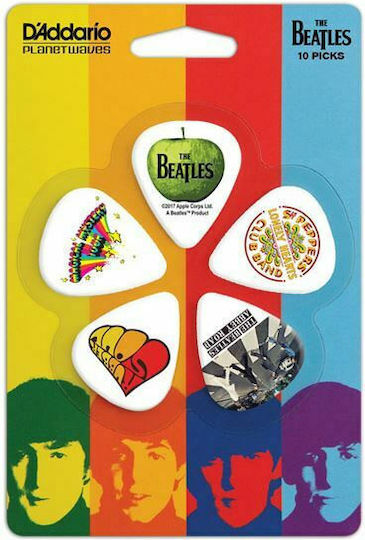 Daddario Πένες Κιθάρας The Beatles Thin Σετ 10τμχ