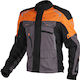 Nordcode X-Cross Sommer Herren Motorradjacke Grey/Orange