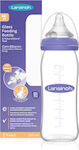 Lansinoh Glass Bottle with Silicone Nipple for 9+ months 240ml 1pcs