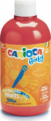 Carioca Baby Finger Paint Κόκκινο 500ml