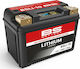 BS Litiu Baterie Motocicleta YTZ7-BS 360A cu Capacitatea 6Ah și 72Wh