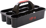 Liga Sport Bottle Carrier Plastic Flaschentransportkorb 12 Sitze in Schwarz Farbe OEWBCP10860