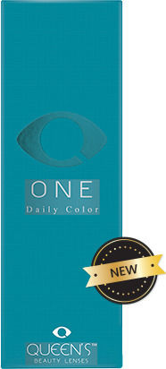 Queen's One Daily Color 2 Täglich Farbige Ohne Dioptrien Kontaktlinsen Hydrogel