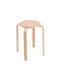 Kitchen Wooden Stools Hamilton Maple 32x32x45cm E7153 W