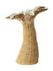 InTheBox Ginko 1 Candle Holder suitable for Tealights Polyresin Coffee 16x13x18.5cm 1pcs