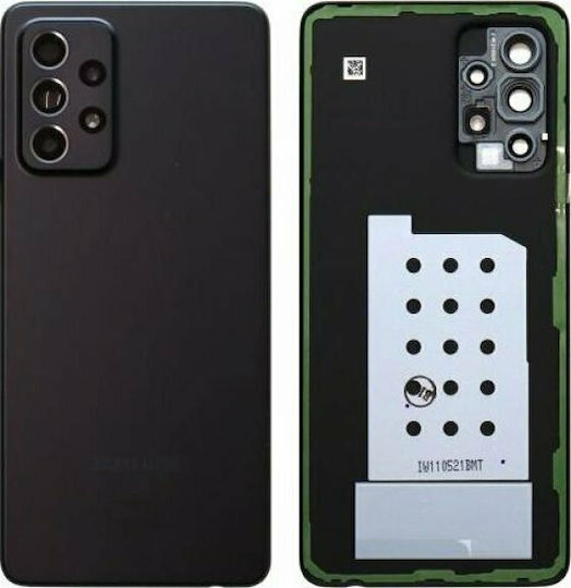 Samsung Replacement Back Cover Black for Galaxy A52