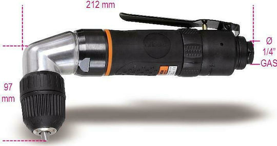 Beta Reversible Angle Drill Air Drill 1/2'' (13mm) 019310030