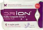 Drion Night Pads Σερβιέτες με Φτερά Νυκτός 8τμχ