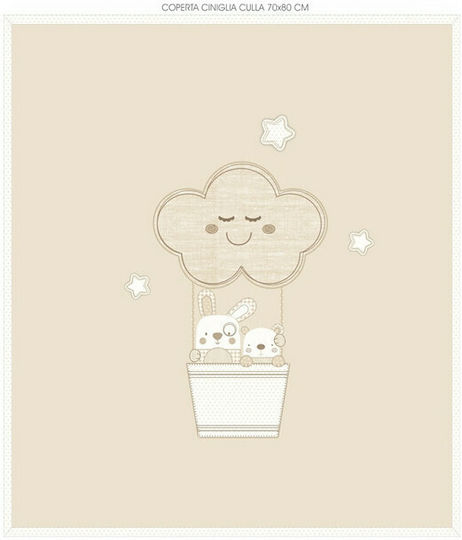 Prenatal Pătură Pepinieră Swaddling pături Bej 70x80cm