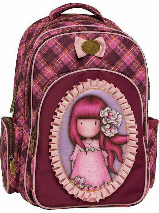 Santoro Cherry Blossom Bag Backpack Fuchsia