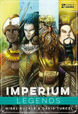 Osprey Publishing Board Game Imperium: Legends for 1-4 Players 14+ Years 44750 (EN)