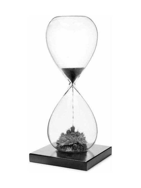 Selegiochi Office Hourglass Decoration from Glass 12x12x26cm in Beige color