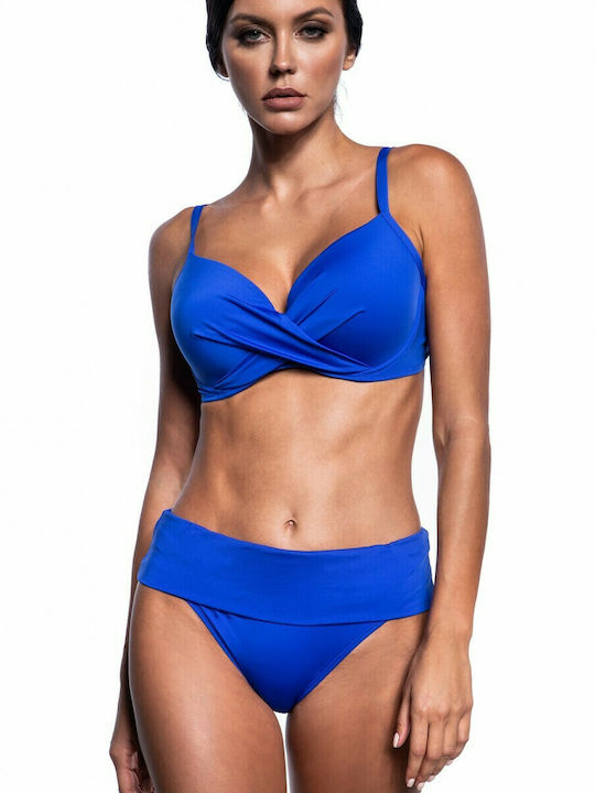 Bluepoint Bikini Σουτιέν με Ενίσχυση Μπλε