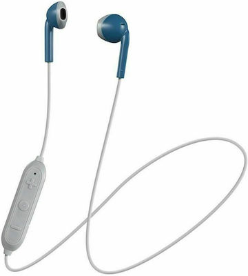 JVC HA-F19BT Earbud Bluetooth Handsfree Headphone Blue