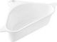 TnS Sponge Holder from Plastic in White Color 8cm