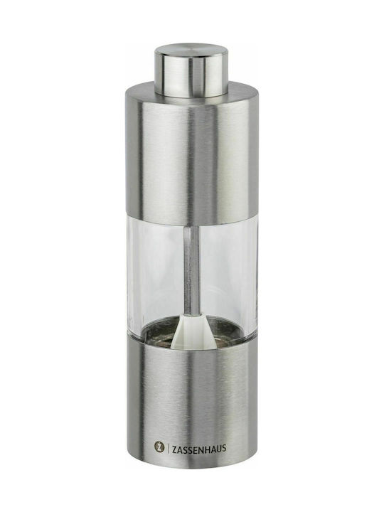 Zassenhaus Mainz Manual Inox Pepper Mill 14cm Silver