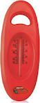 Beboulino Analogic Termometru de baie Racer 10°C până la 50°C Roșu