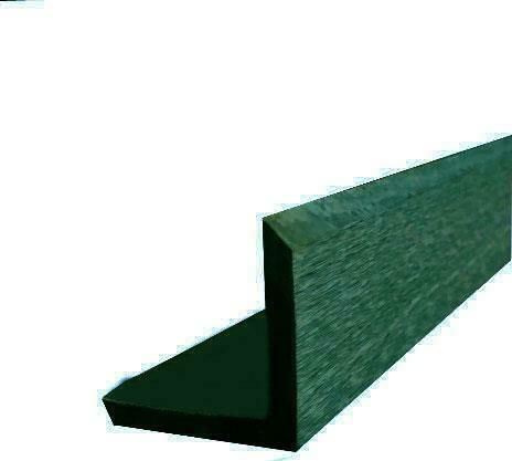 Newplan Γωνία Deck για Δάπεδο Κήπου από WPC 360x4.5εκ.