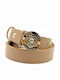 Lida BW7497VIN30 Women's Belt Beige