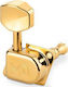 Schaller Schaller Original F-Series 70er Jahre - 6 in Reihe Klinken für E-Gitarre Gold