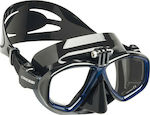 CressiSub Diving Mask Action Μαύρο/ Μπλε Black XDS415020