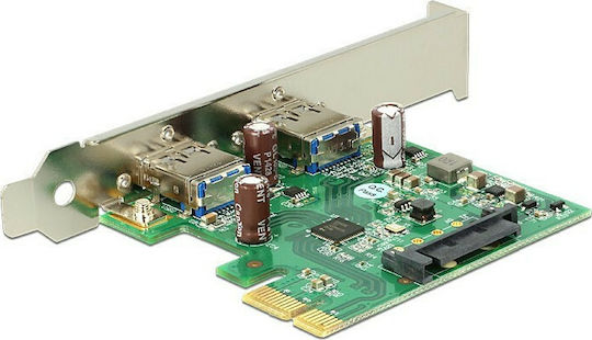DeLock DeLock PCIe Card with 2 USB 3.0 Ports