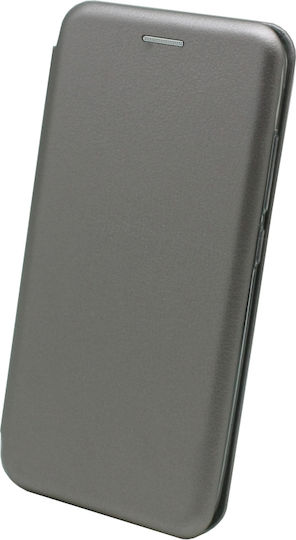 Versa Element Book Δερματίνης Ασημί (Xiaomi Mi 10 Lite)