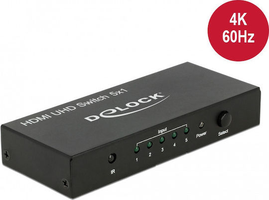 DeLock HDMI Превключвател 18685