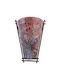 Artekko Modern Lamp Wall with Socket E14 Red 30x22x12cm