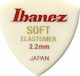 Ibanez Pick Guitar Elastomer Soft Thickness 2.2mm Packaging 1pcs