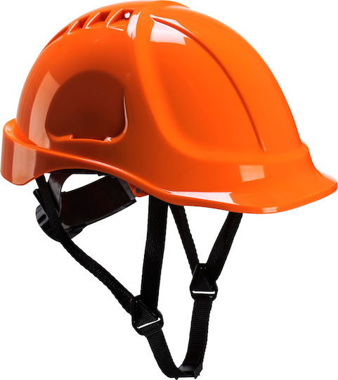 Portwest PS55ORR Construction Site Work Helmet Orange
