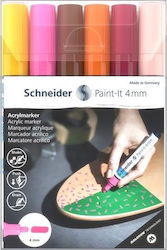 Schneider Paint Blister Markeri Acrilici Set 6 Culori