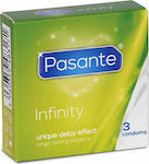 Pasante Infinity 19 Cm Retarding Condoms 3pcs