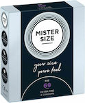 Mister Size Προφυλακτικά Extra Fine Size 69mm Λεπτά 3τμχ