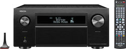 Denon AVC-X8500HA Home Cinema Radio Amplifier 4K/8K with HDR and Dolby Atmos 13.2 Channels 150W/8Ω Black