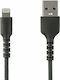 StarTech USB to Lightning Cable Μαύρο 1m (RUSBLTMM1MB)