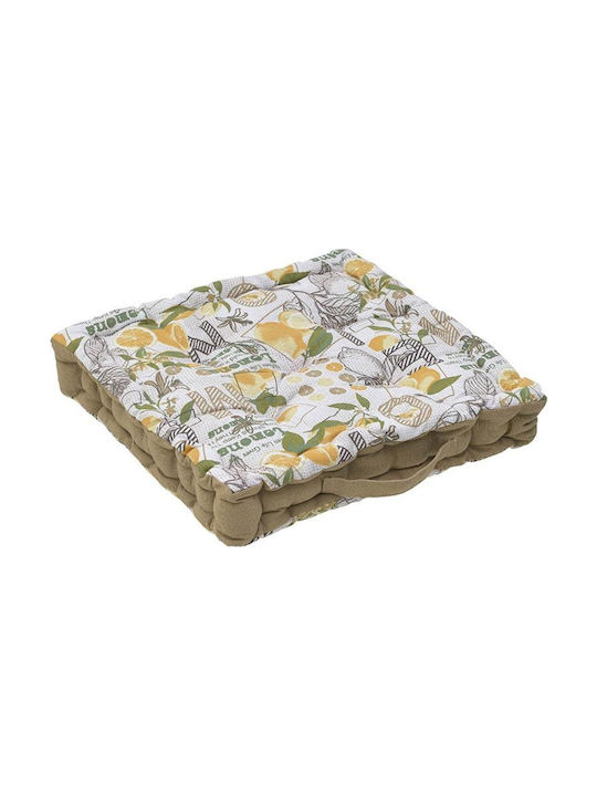 Click Μαξιλάρα Δαπέδου Lemon Lemon 40x40εκ.
