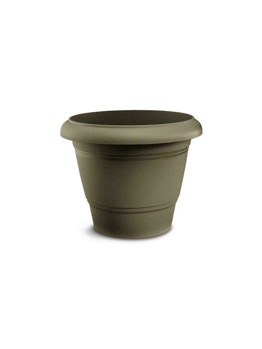 Plastona Festone Campana Flower Pot 45x37cm in Brown Color 10.04.0205SB